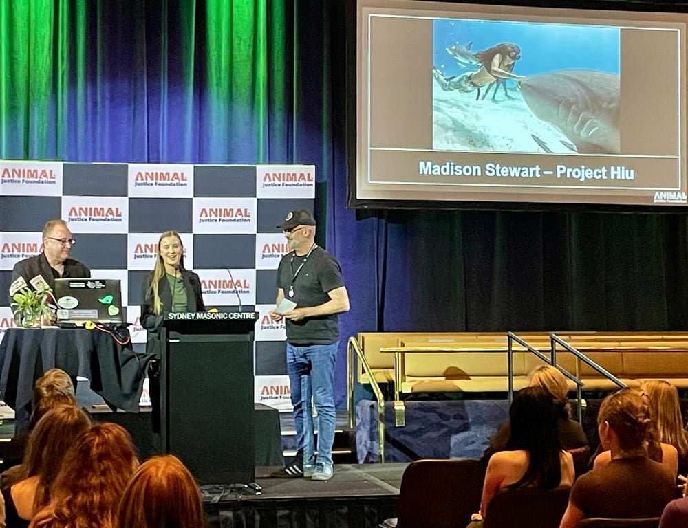 Project Hiu, winner of inaugural World Animal Protection award for Effective International Advocacy at the 2026 Animal Justice Awards