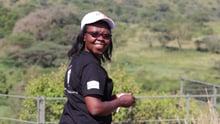 A photo of Edith Kabesiime in Africa