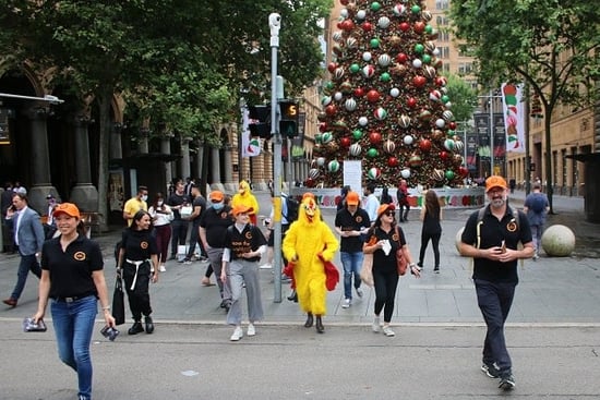 Layer hen protest, NSW, Australia